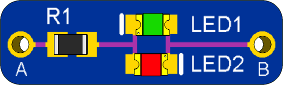 Simple polarity check PCB